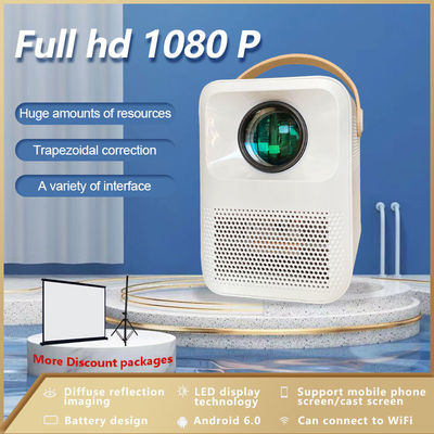 137*107*146mm 0.95kg 1500 Lumen Mini Portable Projectors